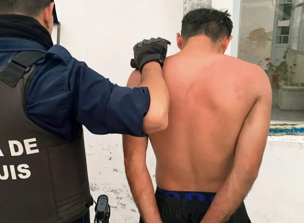Marcelo Leonel Salinas, de 26 años, fue detenido cerca de la estación de servicio Casale.
