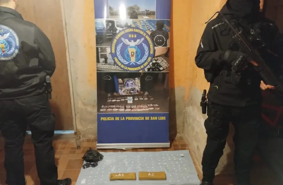 La Dirección General de Lucha Contra el Narcotráfico llevaron adelante tres allanamientos en la ciudad de San Luis.
