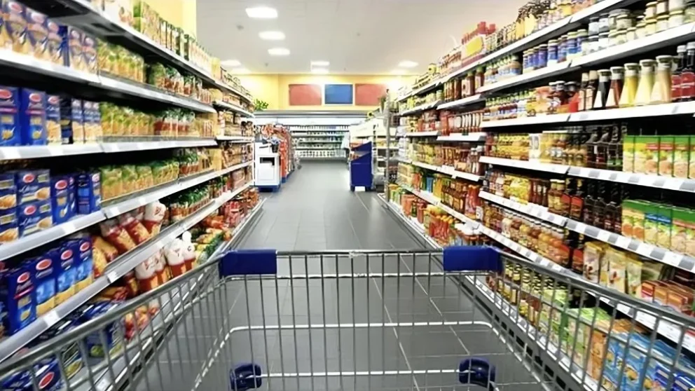 Crecieron las ventas en los supermercados.
