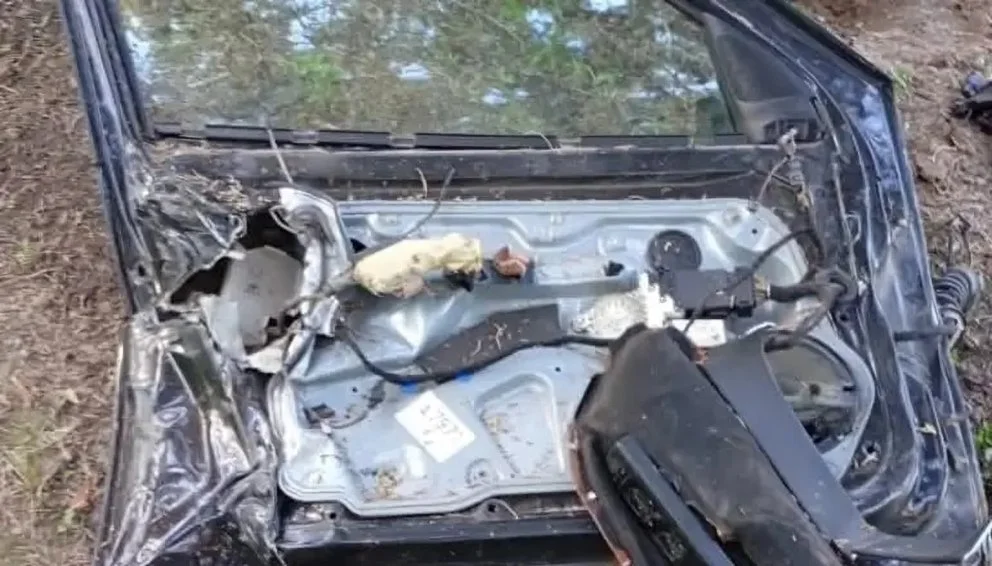 Fuerte accidente en Juana Koslay
