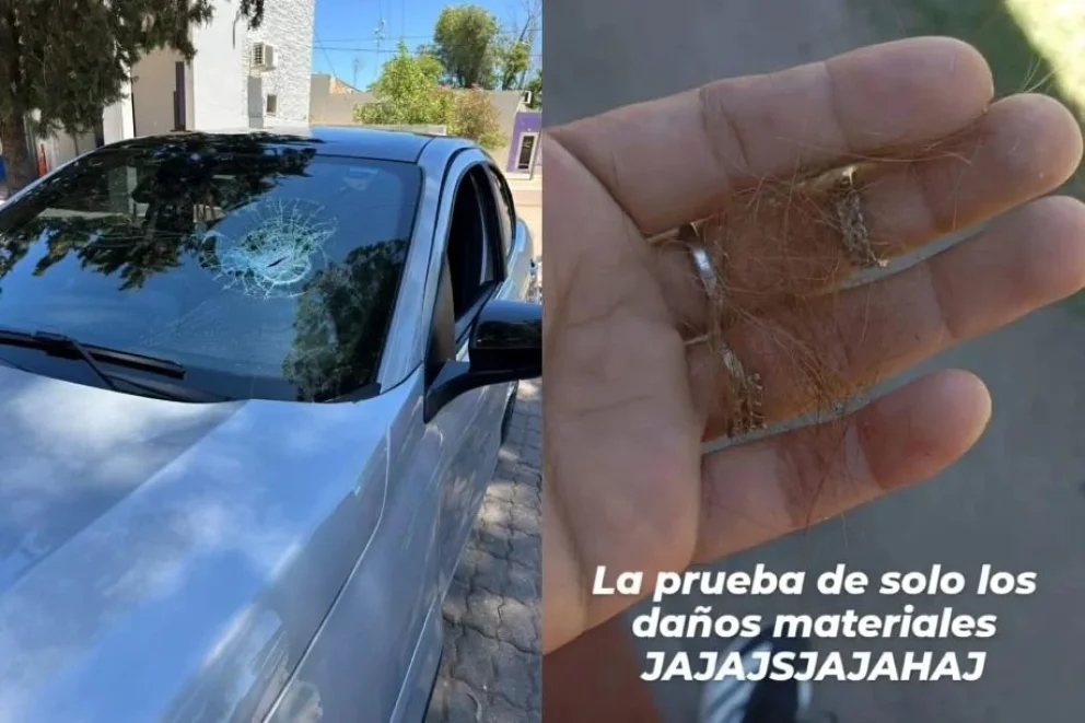 La víctima había comunicado en un estado de WhatsApp, para que nadie se preocupara que solo sufrió daños materiales. Una de las imputadas luego se burló de eso.
