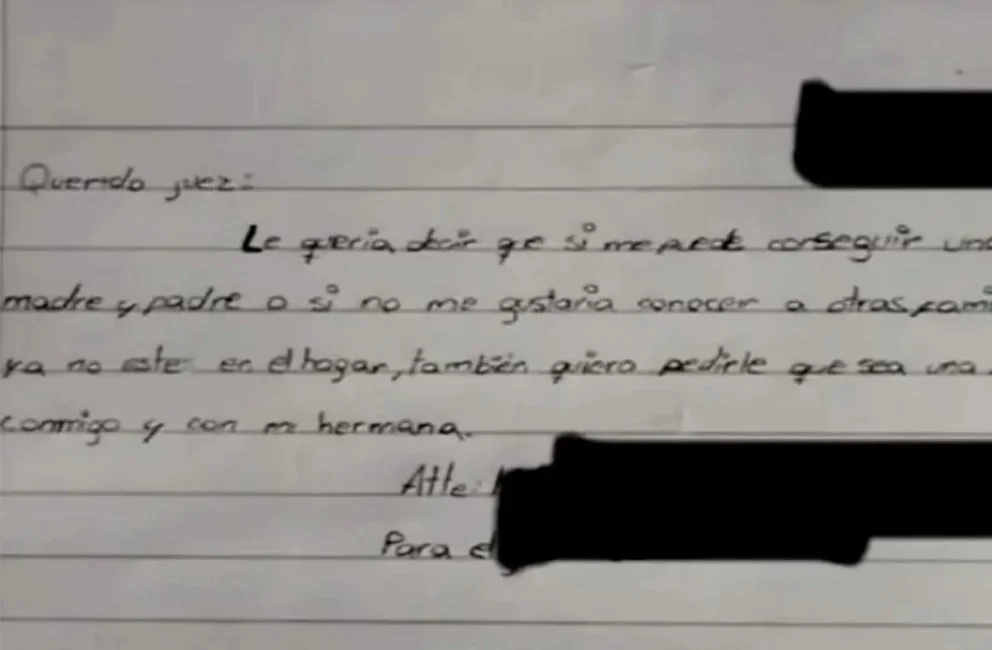 El emotivo pedido a un juez de dos hermanitas salteñas que sueñan con un hogar