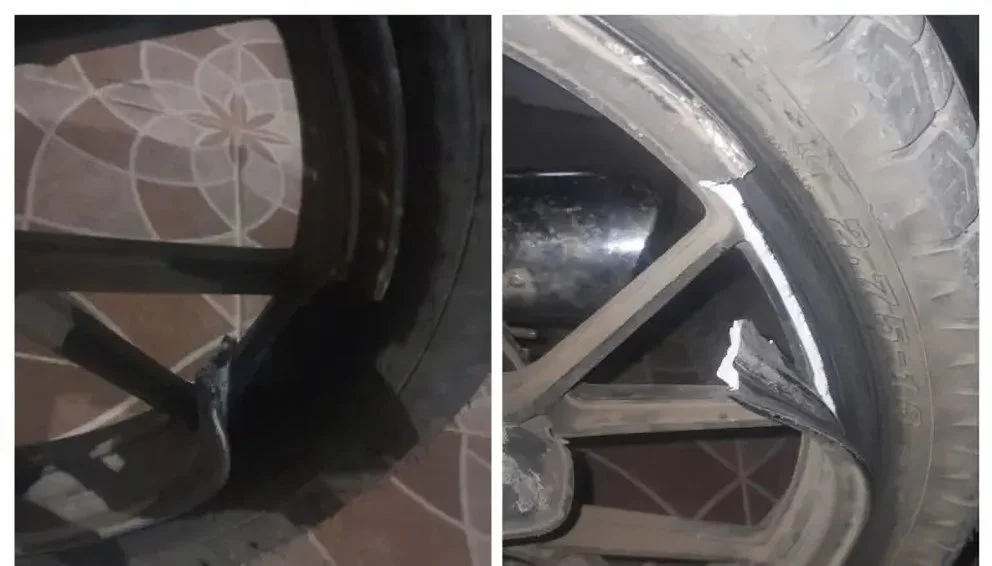 Una trampa en medio de una transitada avenida

