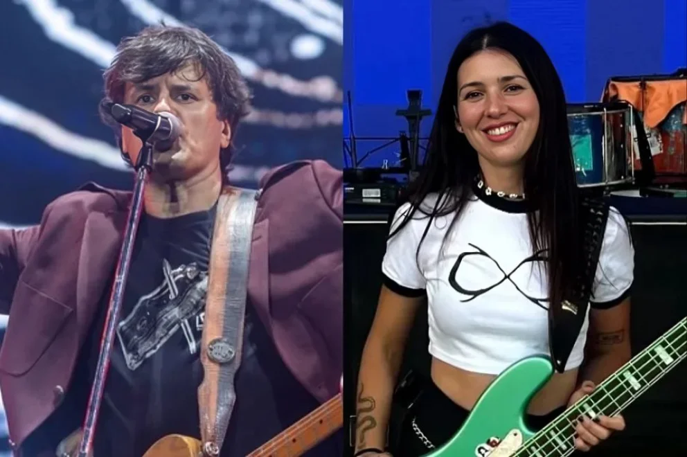 Ciro Martínez confirmó su relación con Luli Bass, la bajista de Los Piojos