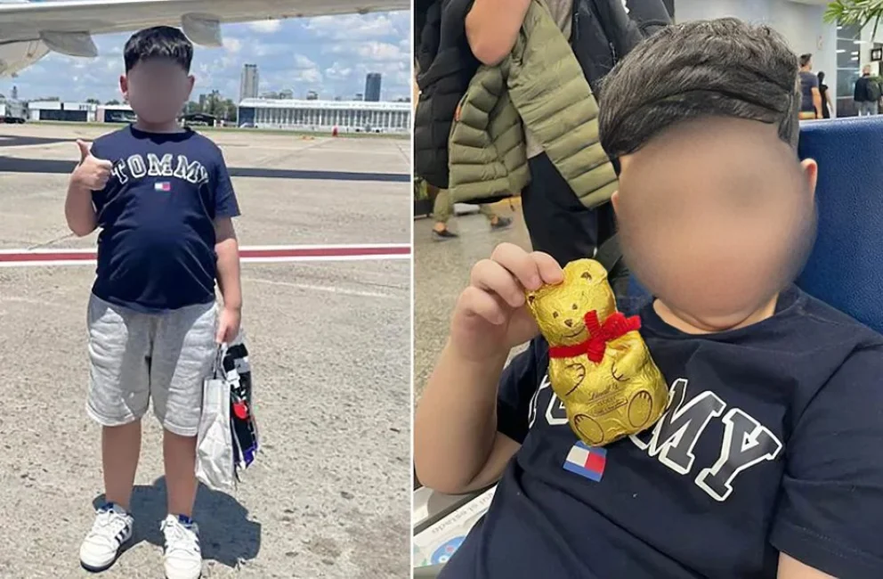 Bastián, que lleva varios días internado con múltiples fracturas de cráneo, viajaba en el UTV junto a su familia.
