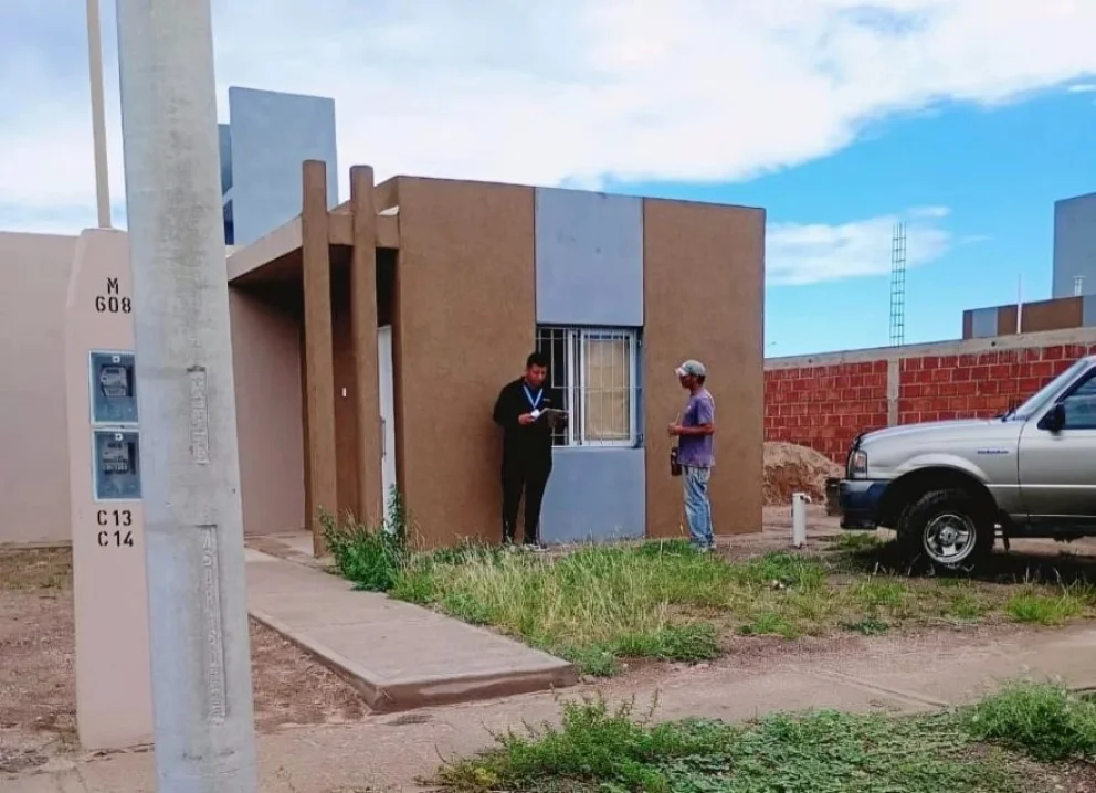 Realizan controles de habitabilidad en las viviendas entregadas recientemente
