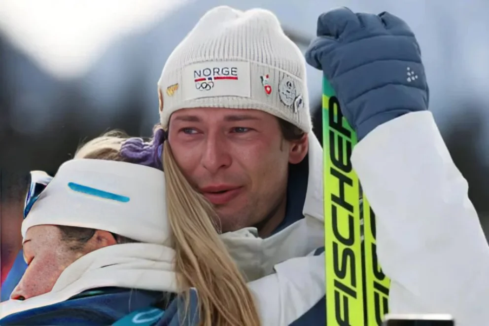 El atleta noruego que ganó una medalla en los Juegos Olímpicos confesó que le fue infiel a su novia