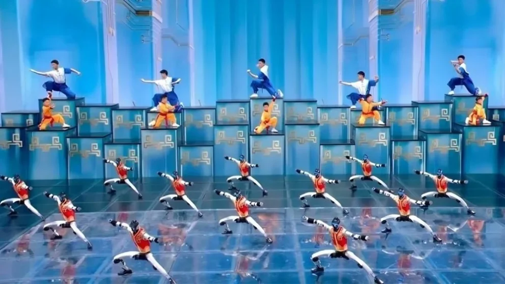 El increíble show de Kung Fu con robots humanoides en la Gala del Año Nuevo Chino 2026