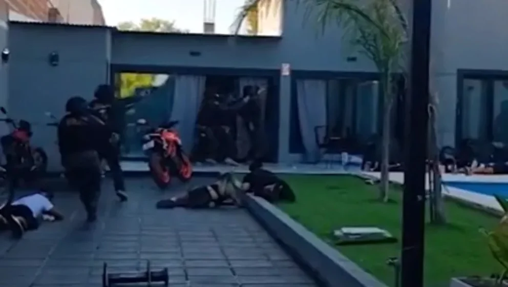 Tiros y un muerto en una fiesta en la pileta: cayó una banda de ladrones que era dirigida desde la cárcel
