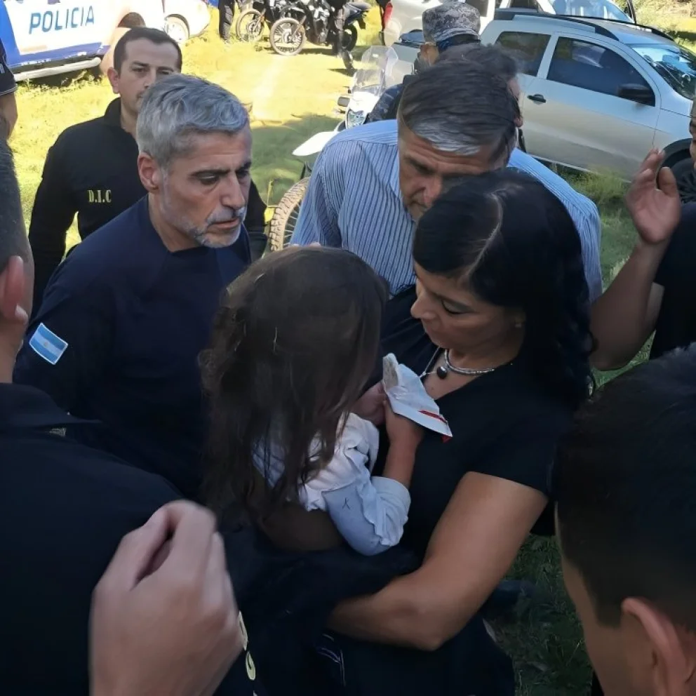 Apareció Esmeralda, la nena de 2 años que buscaban en Córdoba