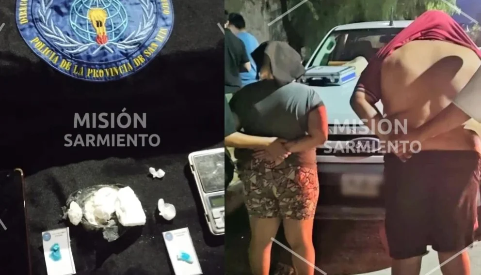 San Luis: incautaron droga por casi $1,4 millones y detuvieron a dos personas
