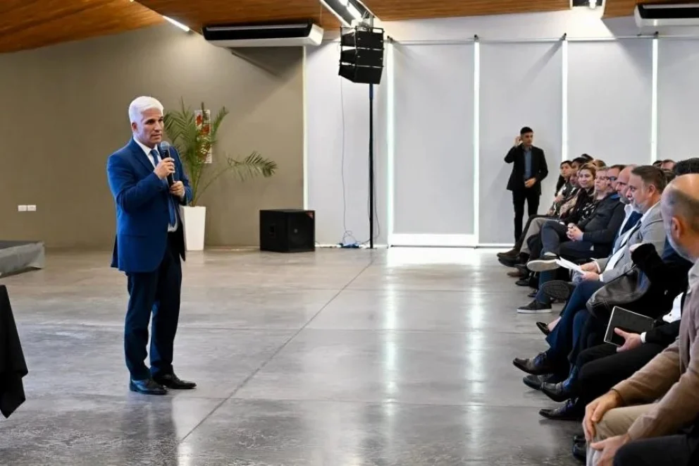 Poggi presentó el proyecto de reforma constitucional
