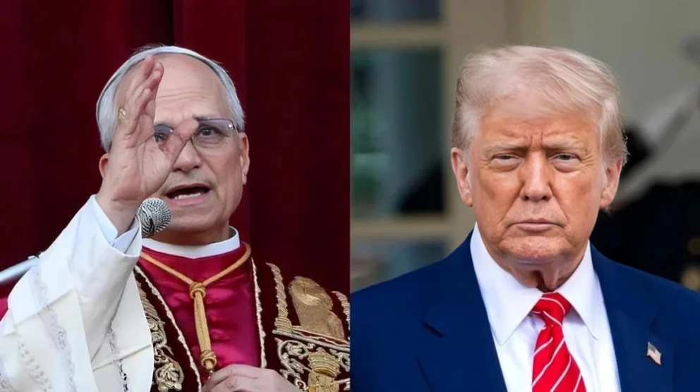 Donald Trump arremetió contra León XIV y el Papa le contestó: “No está entendiendo el mensaje del evangelio”
