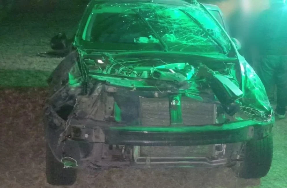Con un niño a bordo, volcó en la Autopista de las Serranías Puntanas y dio 1,64 g/l de alcohol en sangre
