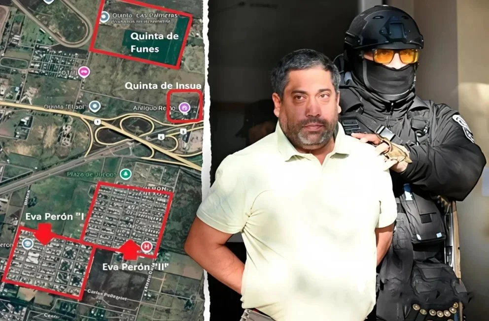 Diego Funes está imputado como líder de una organización narcocriminal.
