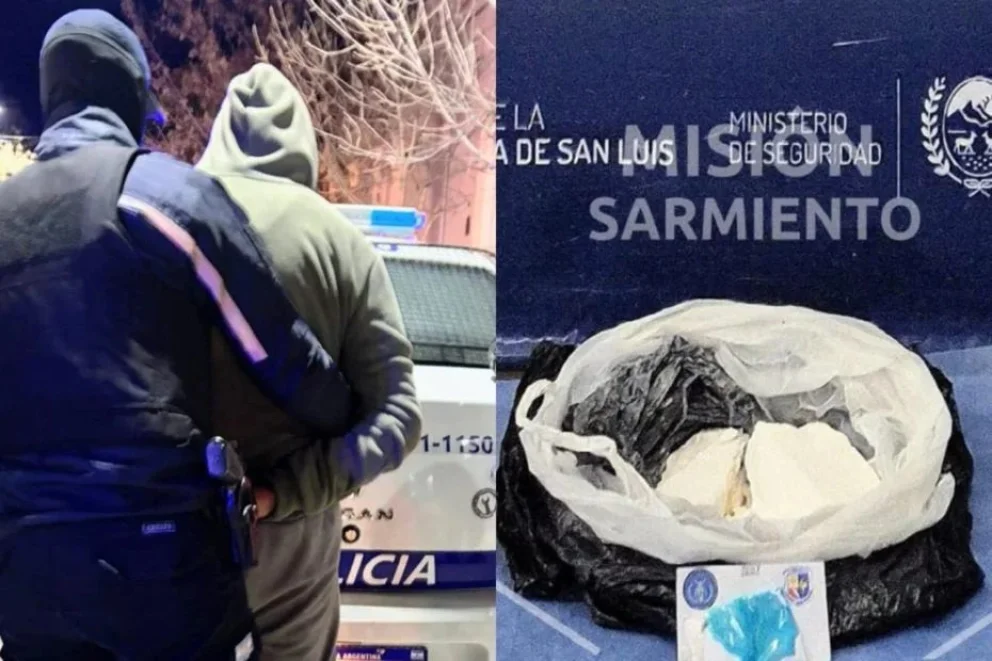 Fue condenado por un intento de homicidio y ahora lo encontraron con más de 10 millones en cocaína