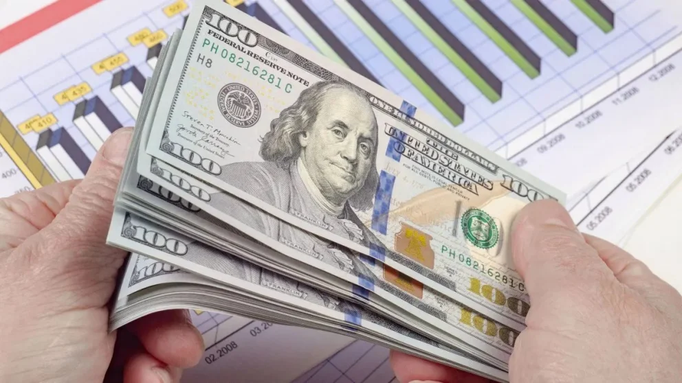 La cotización del dólar para la compra y para la venta
