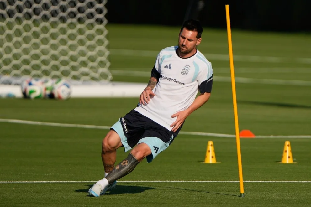 El mensaje de Messi tras el último entrenamiento de la Selección argentina en Kansas City
