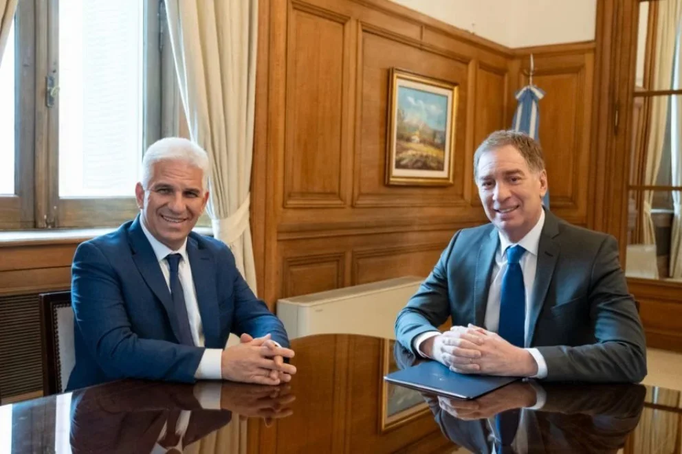Poggi se reunió con Diego Santilli
