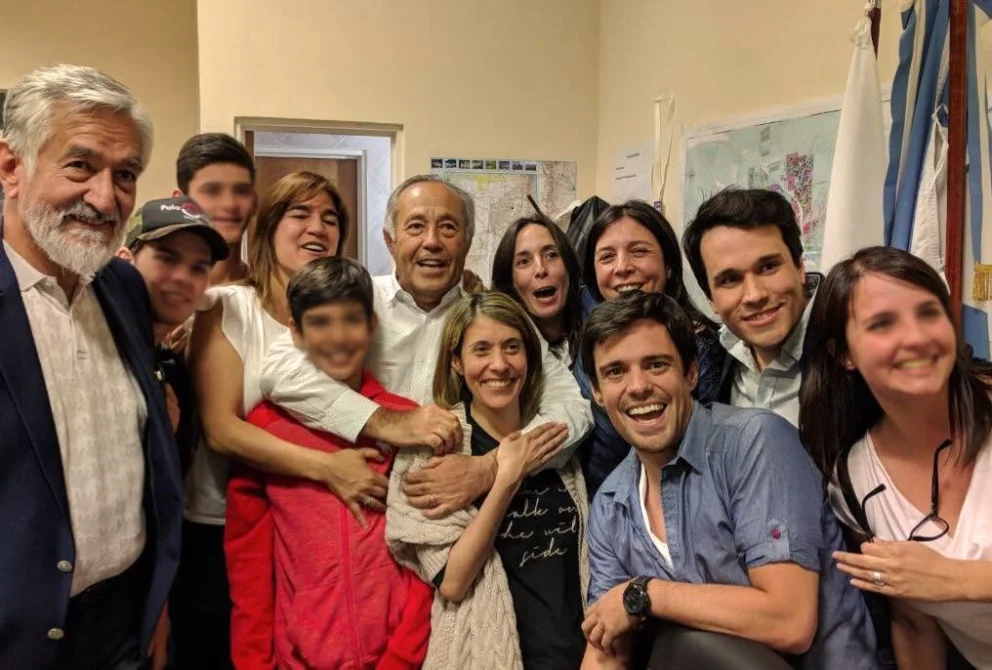 Adolfo Rodríguez Saá durante un encuentro difundido a través de sus redes sociales. Foto: redes sociales.