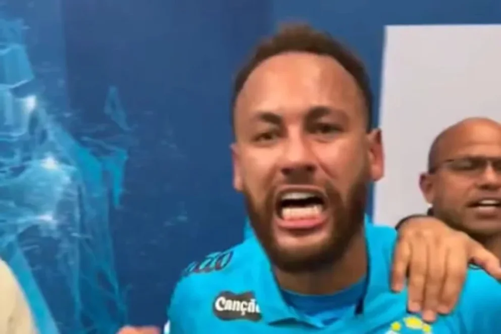 Video: el ataque de furia y burla de Neymar después de la clasificación de Santos en la Copa de Brasil
