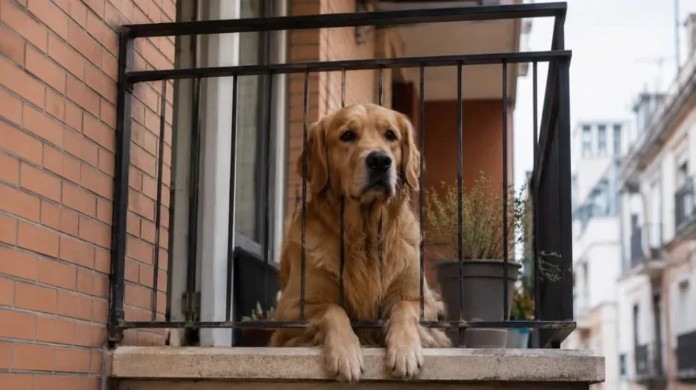 Entra en vigencia la ley que prohíbe mantener perros y gatos de forma habitual en balcones, sótanos, terrazas y patios