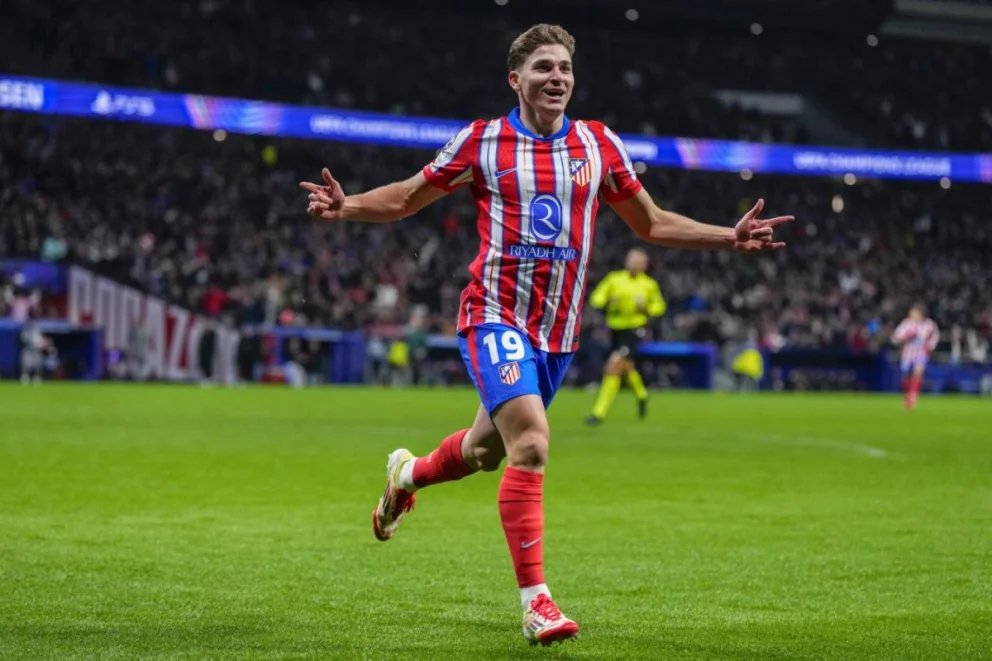 Julián Álvarez no fue convocado para el último amistoso de pretemporada del Atlético de Madrid
