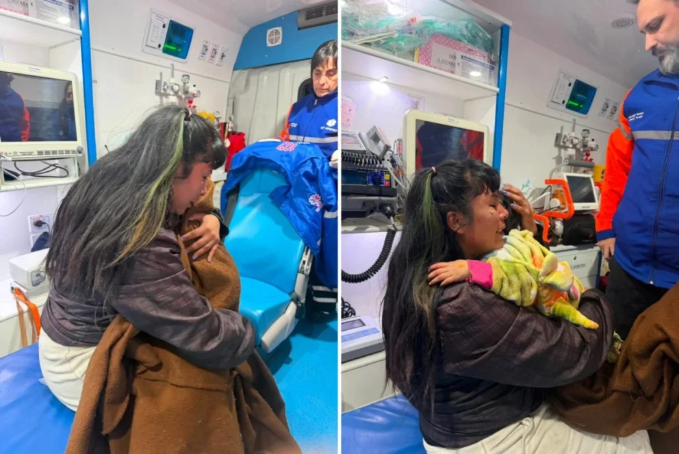 Encontraron a la nena con vida tras un intenso operativo en San Luis
