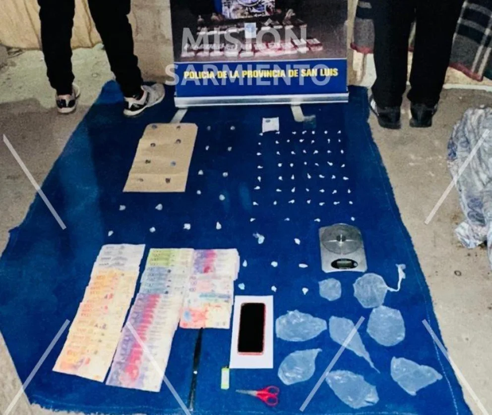 Importante operativo en San Francisco del Monte de Oro