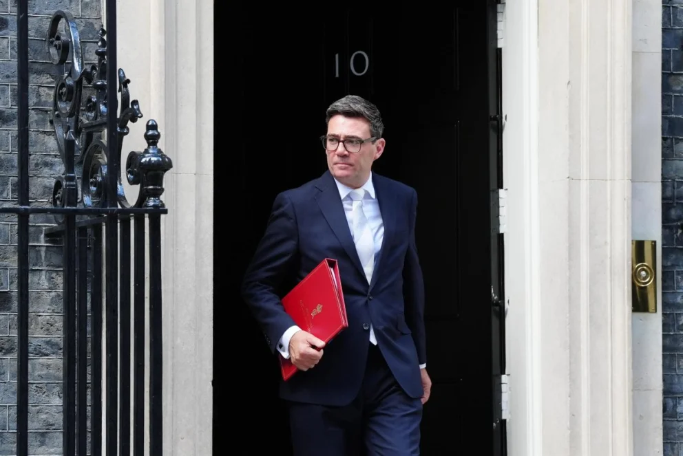 El Primer Ministro del Reino Unido, Andy Burnham.