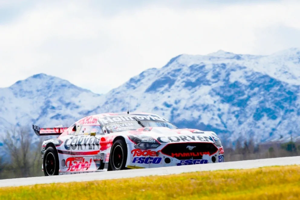 Werner y la nieve, los dos protagonistas del TC en San Luis