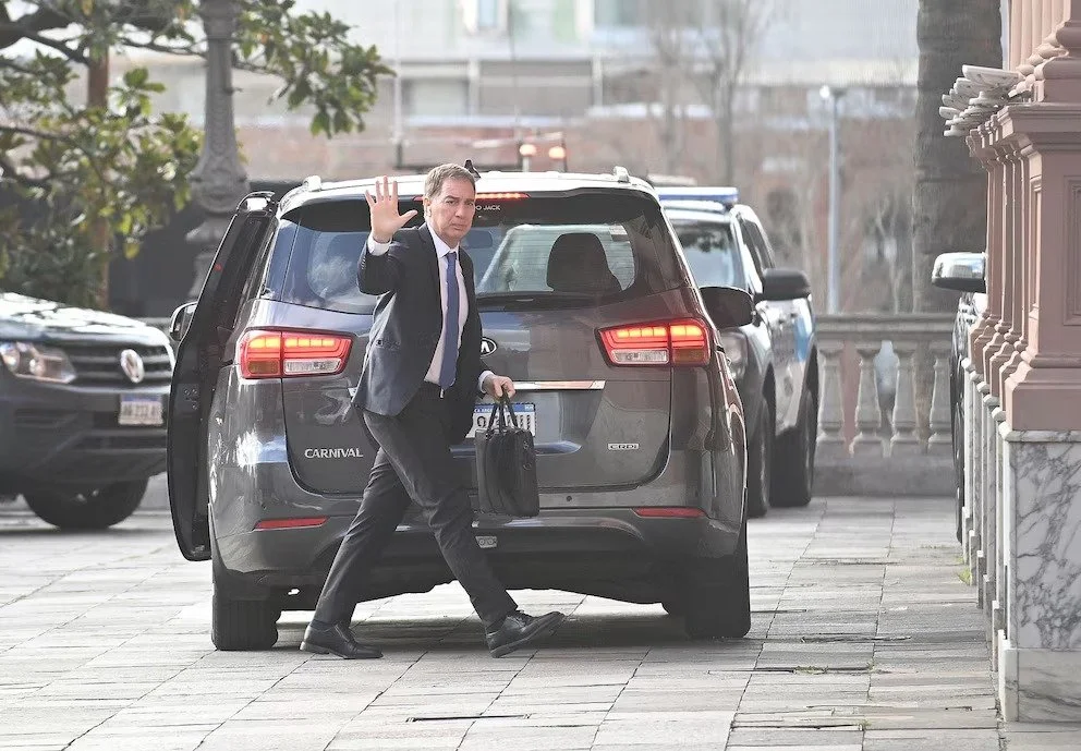 El jefe de Gabinete, Diego Santilli