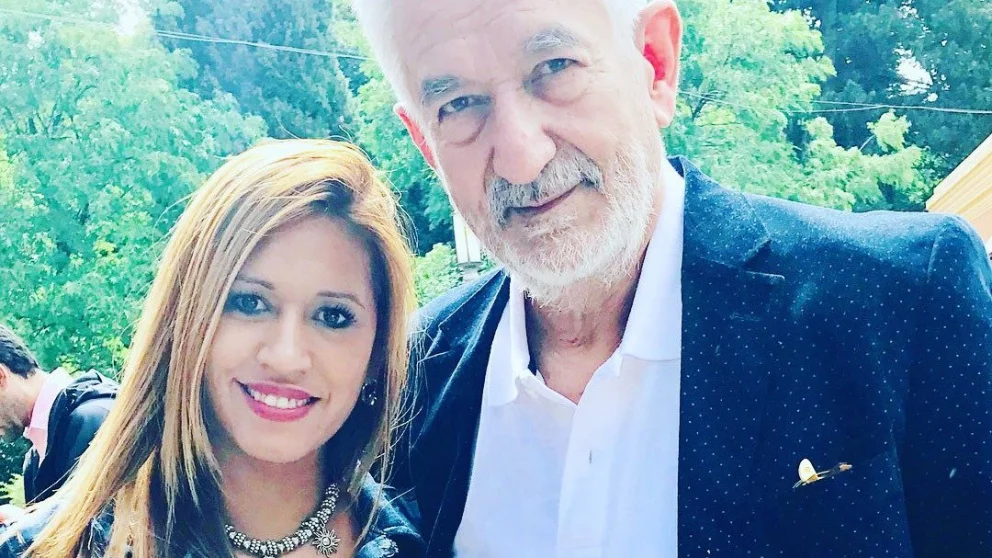 Anabela Lucero junto al ex gobernador, Alberto Rodríguez Saá