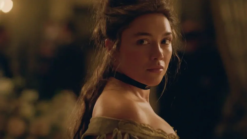 Florence Pugh en Al este del Edén.(Netflix)